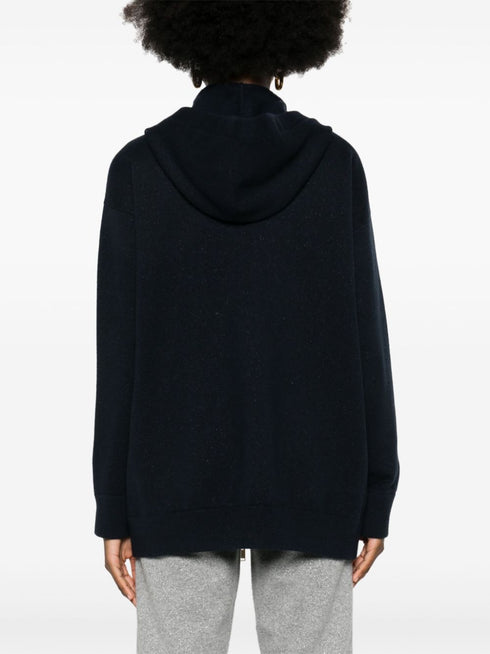 lurex-detail cardigan